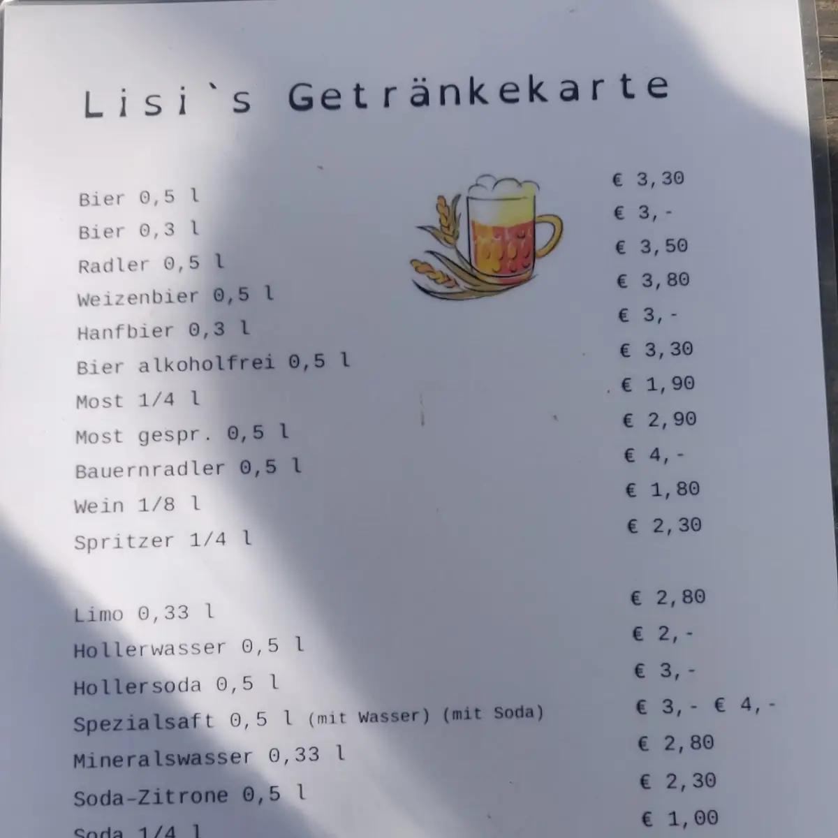 Speisekarte photo 7