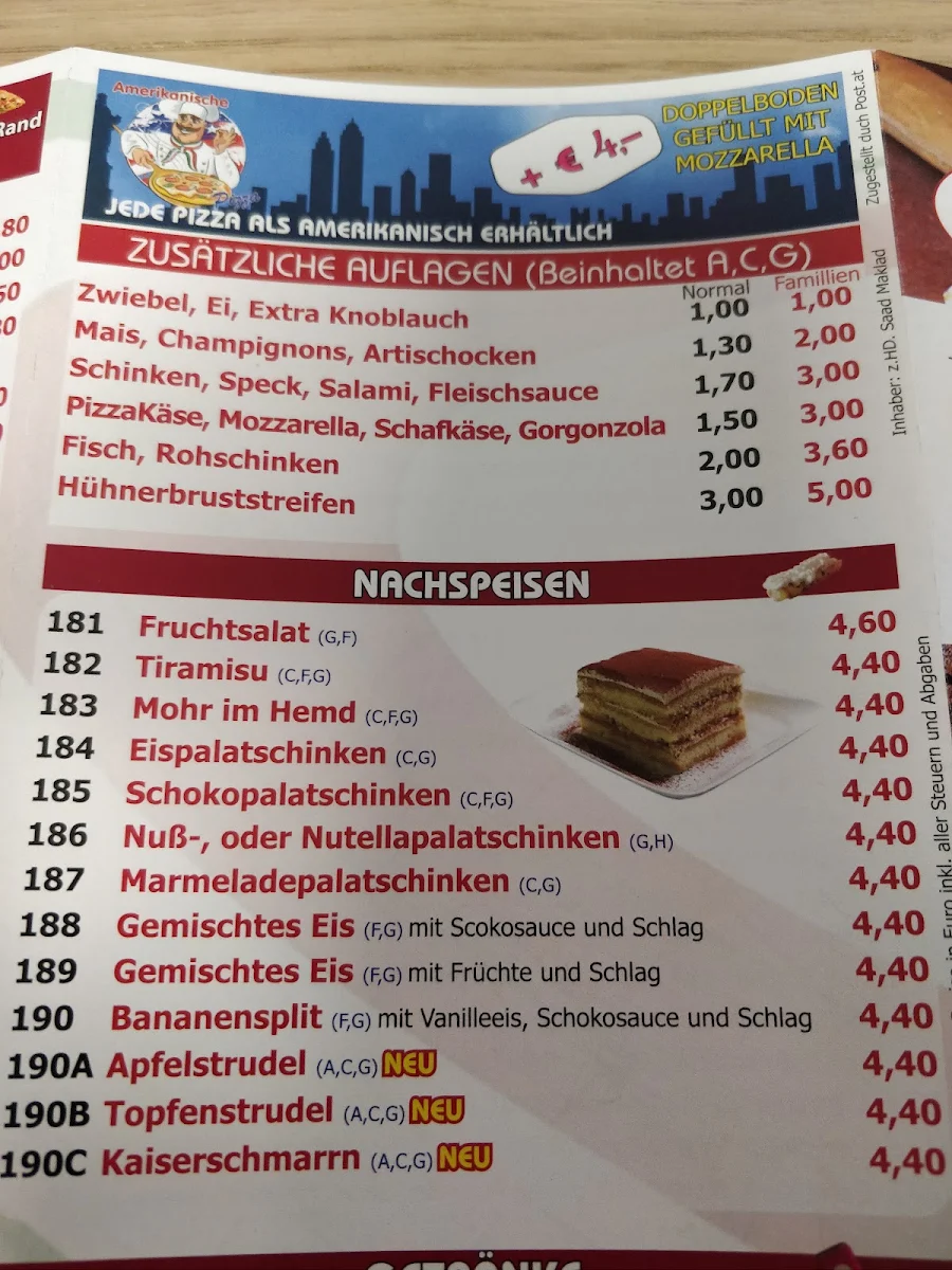 Speisekarte photo 3