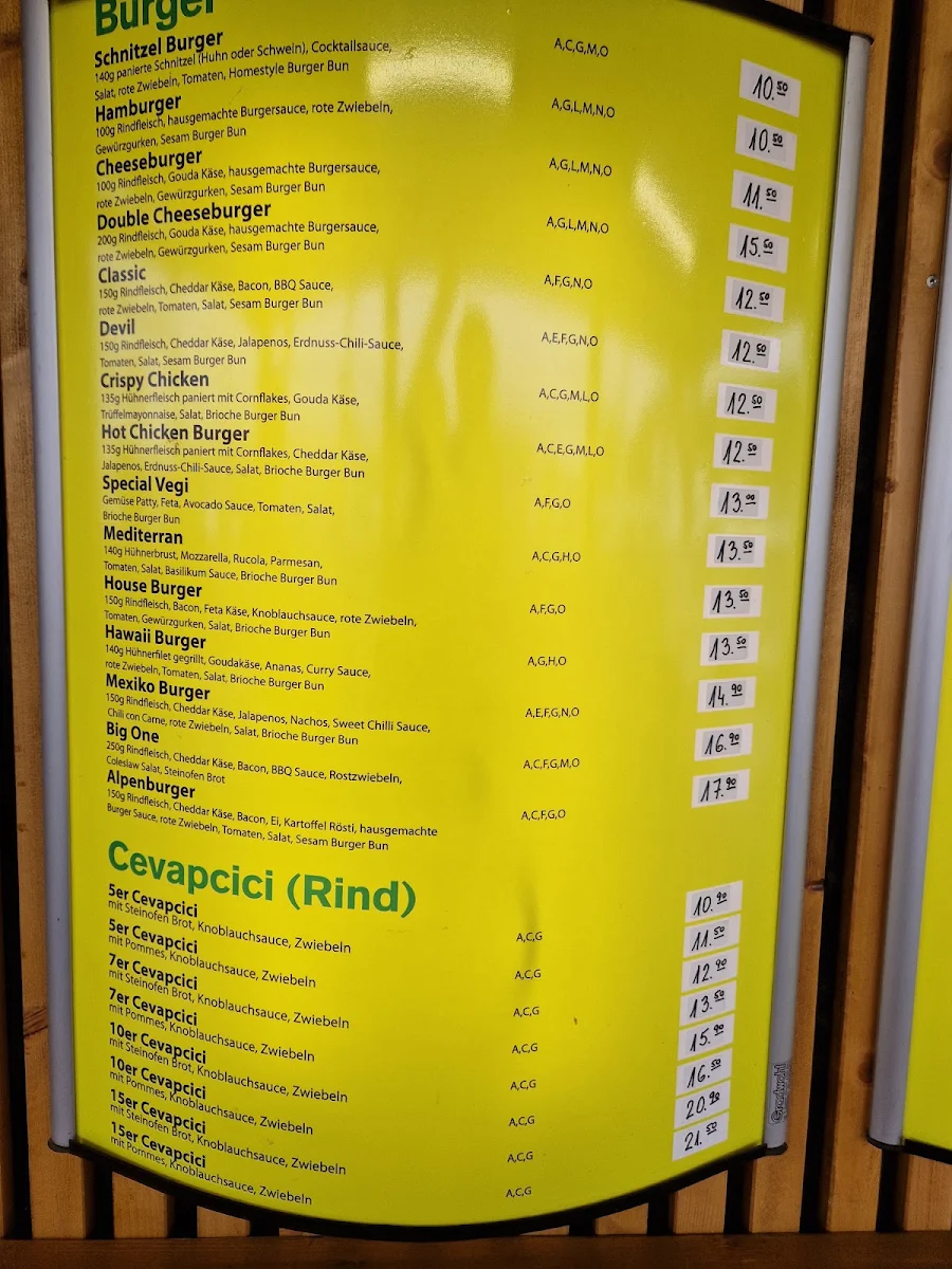 Speisekarte photo 3