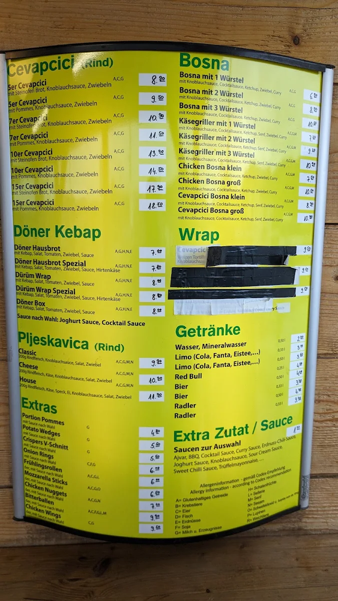 Speisekarte photo 5