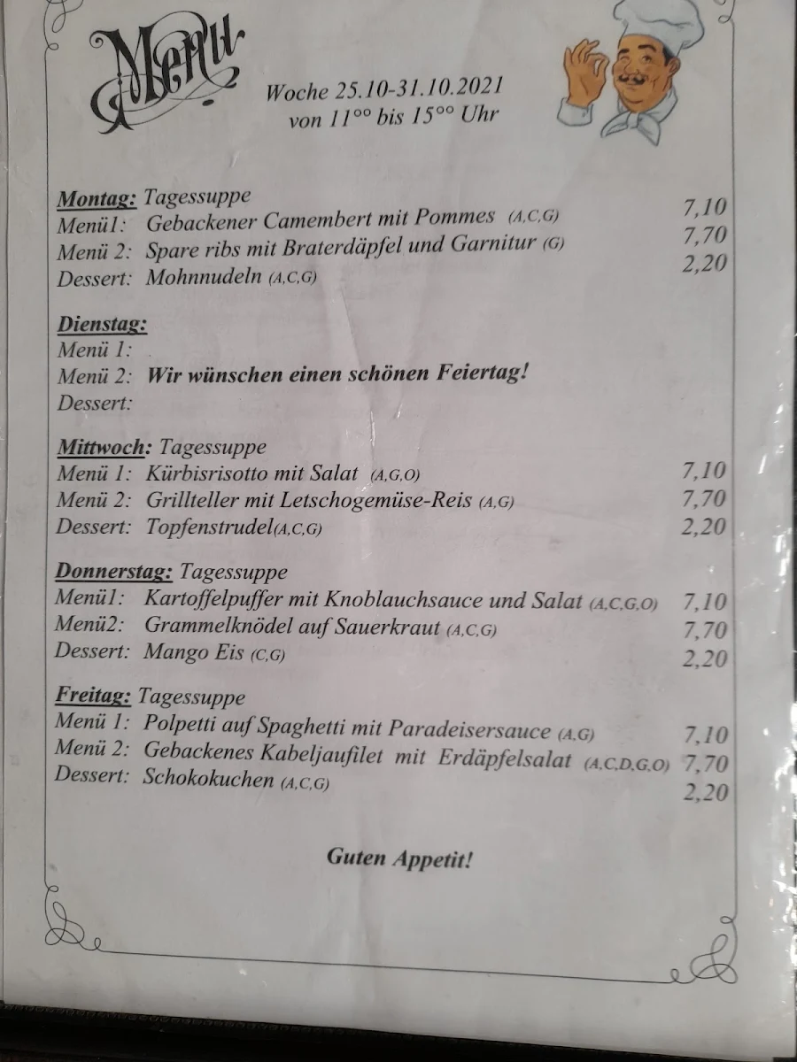 Speisekarte photo 9