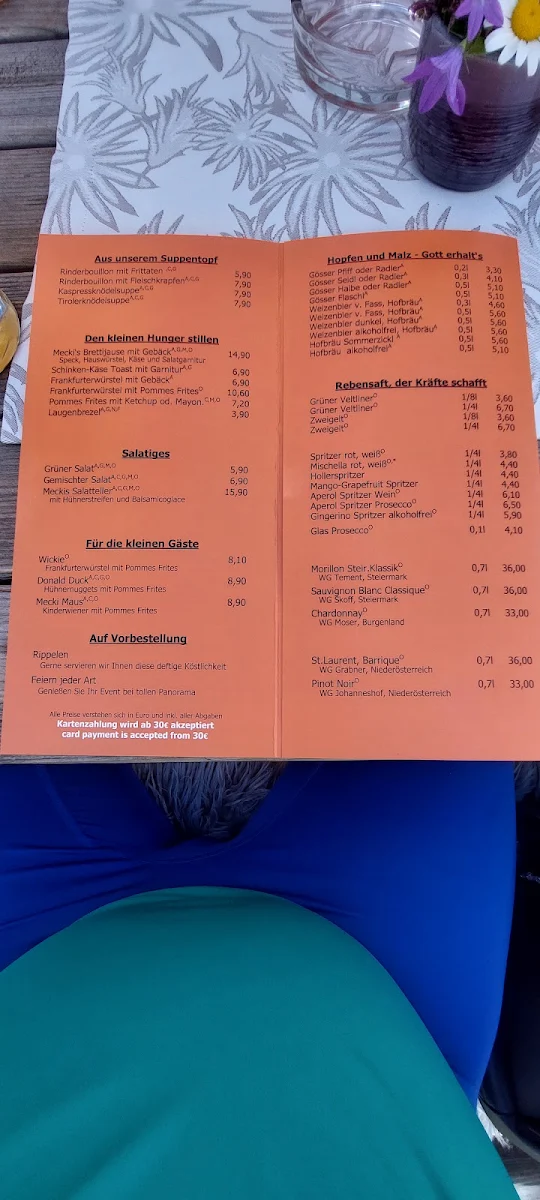 Speisekarte photo 4