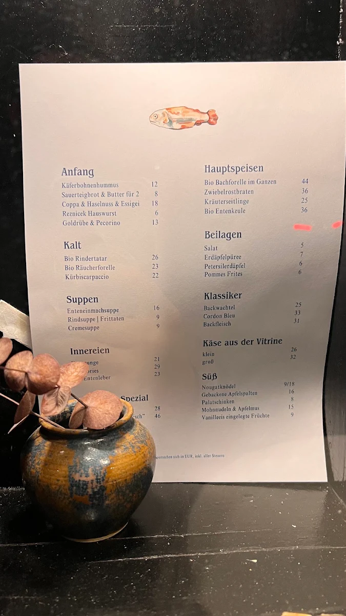 Speisekarte photo 1