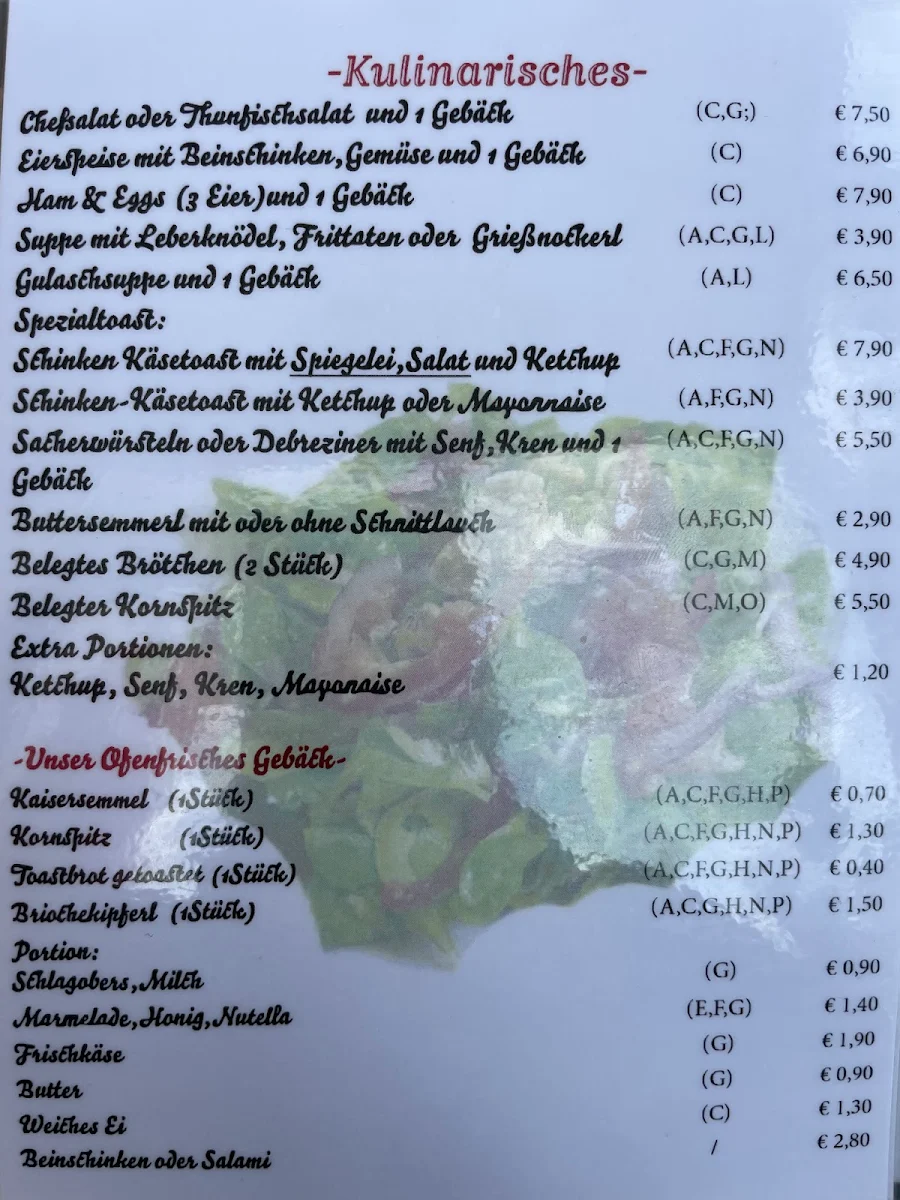 Speisekarte photo 1