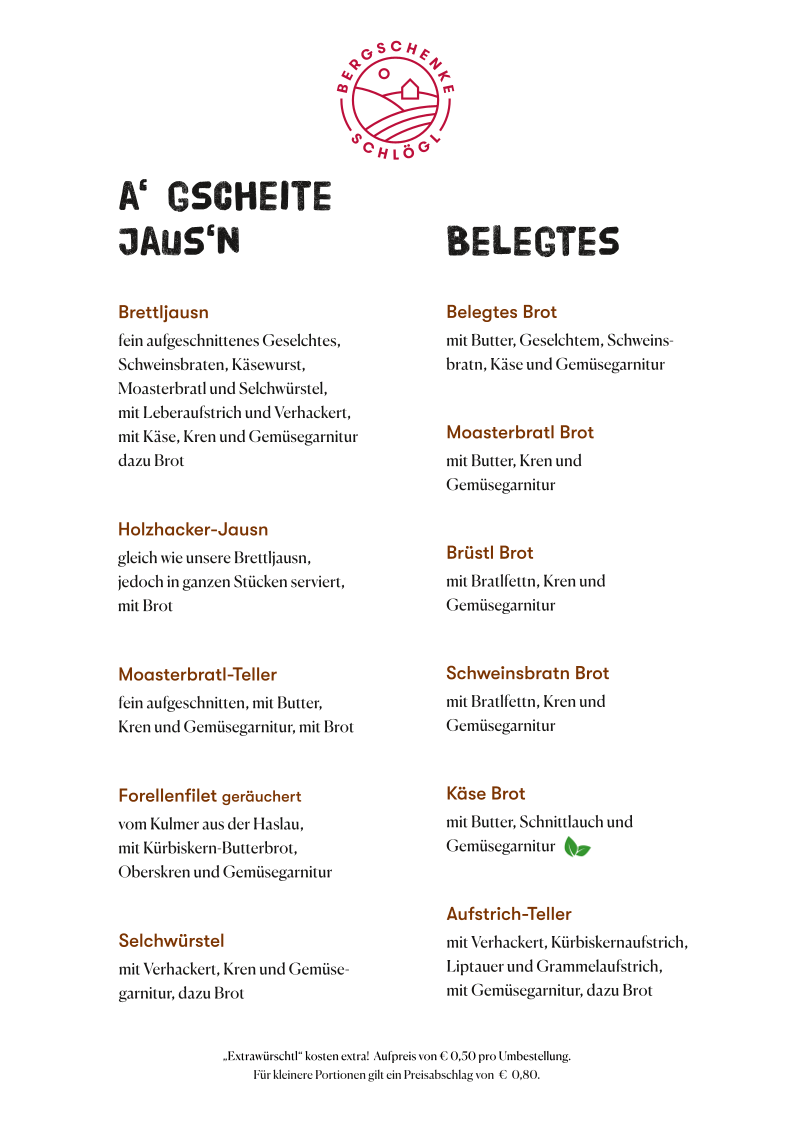 Speisekarte photo 1