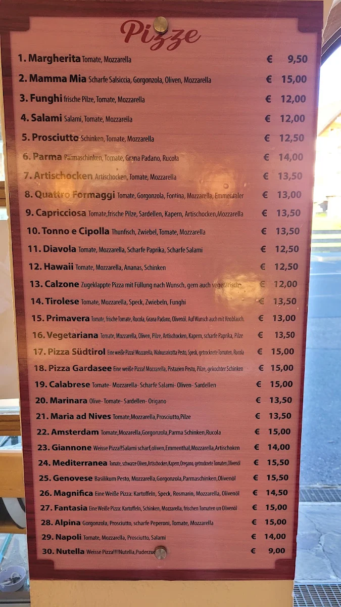 Speisekarte photo 4