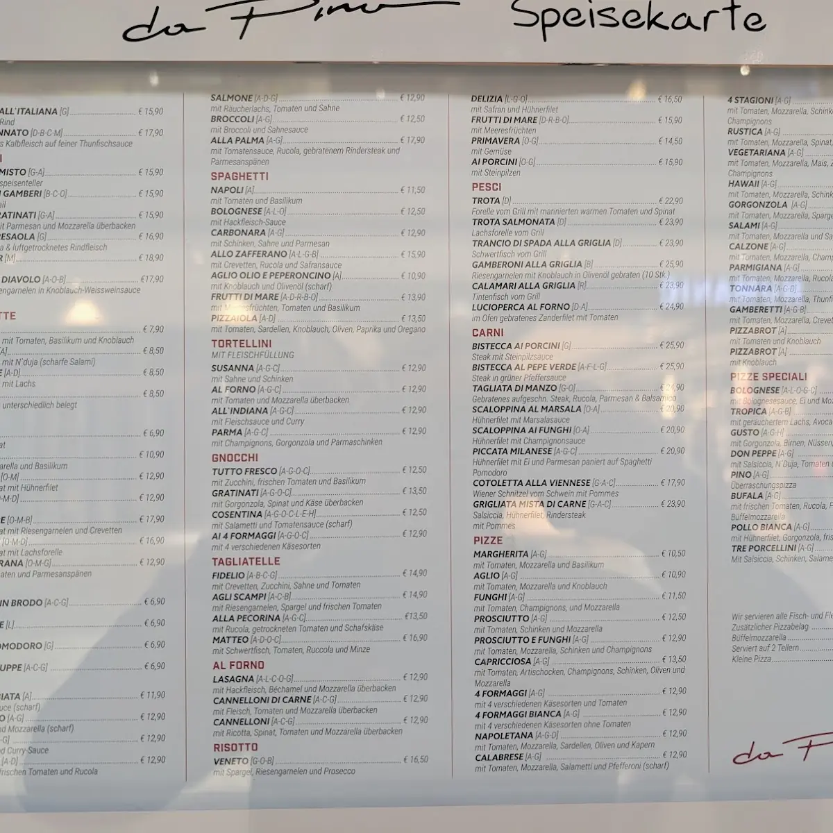 Speisekarte photo 1