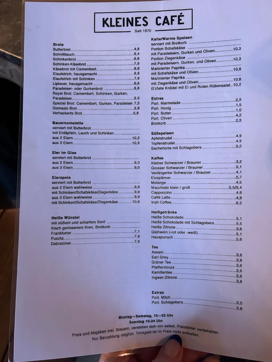 Speisekarte photo 5