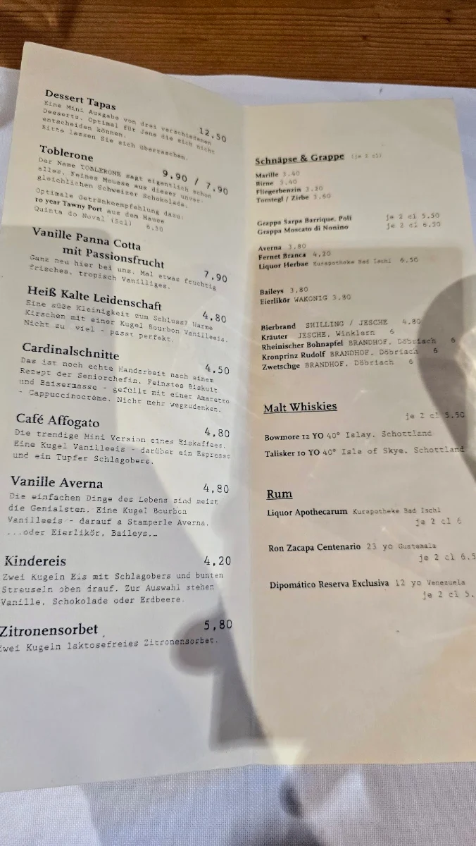 Speisekarte photo 3