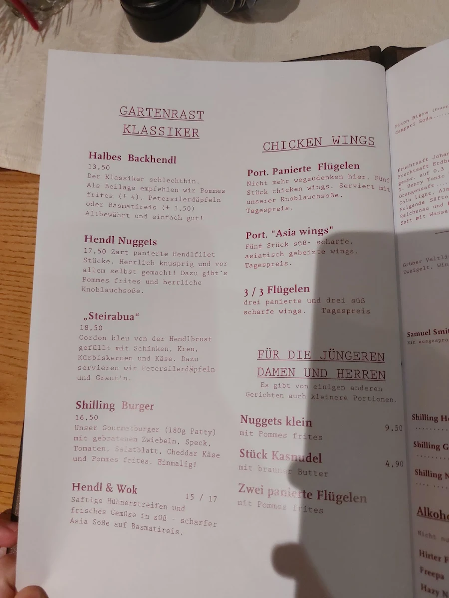 Speisekarte photo 6
