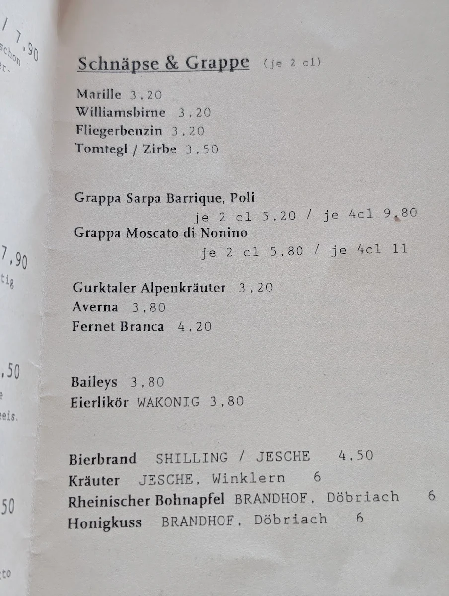 Speisekarte photo 8