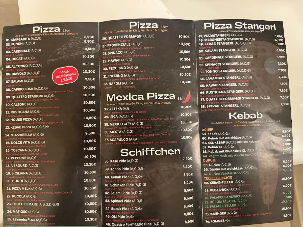 Speisekarte photo 3