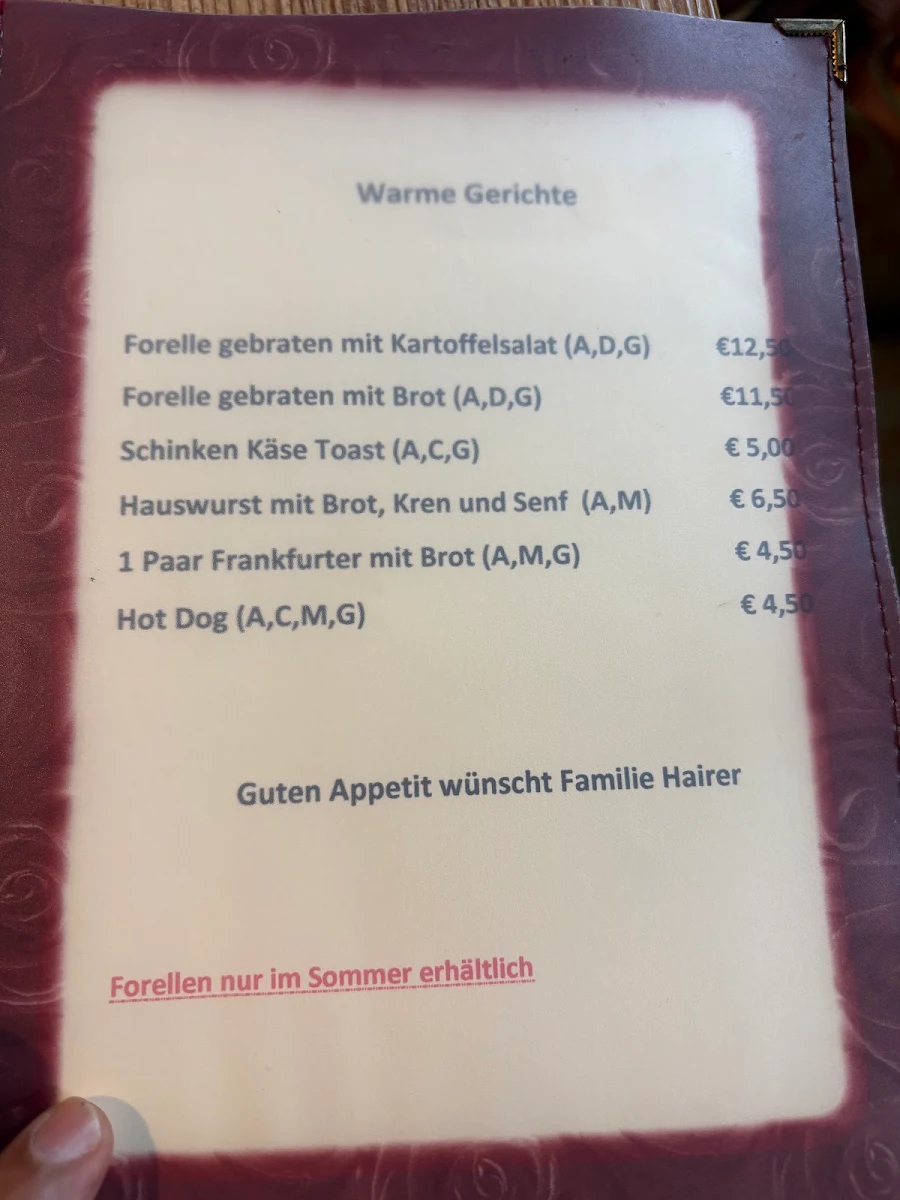 Speisekarte photo 2