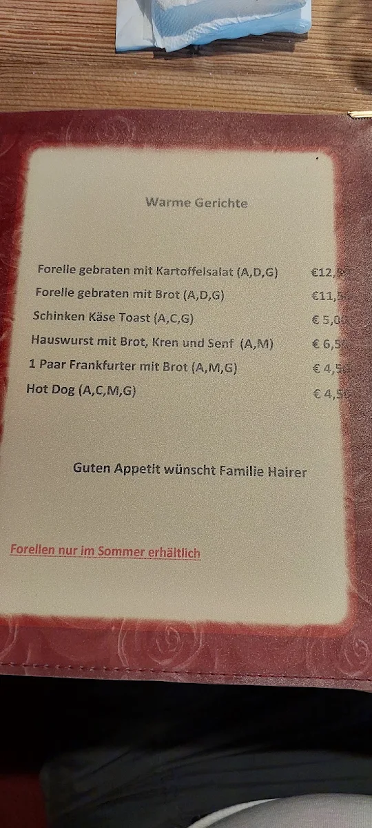Speisekarte photo 3