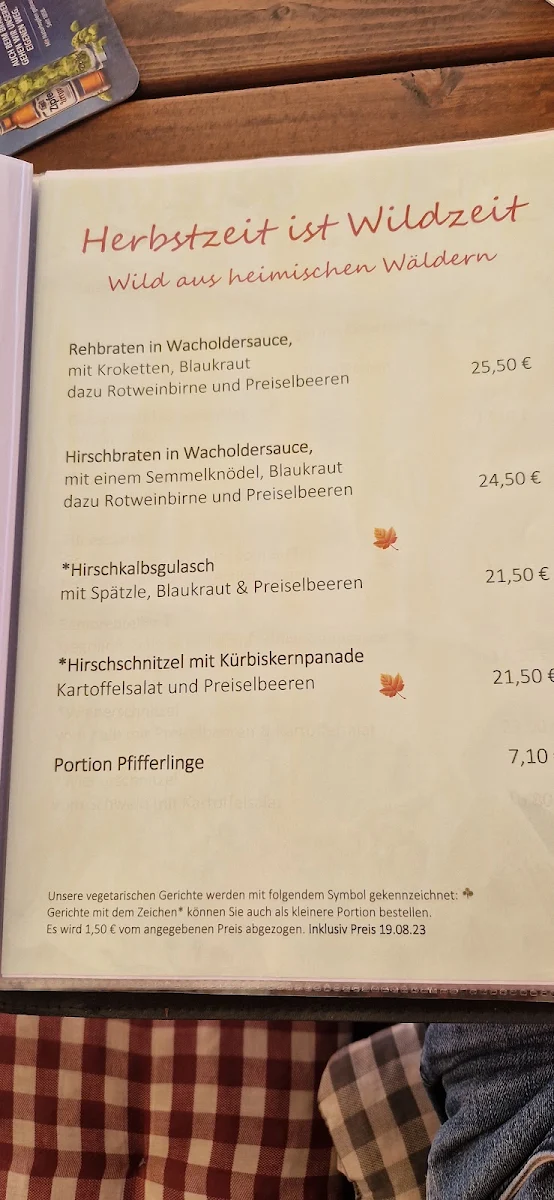 Speisekarte photo 4