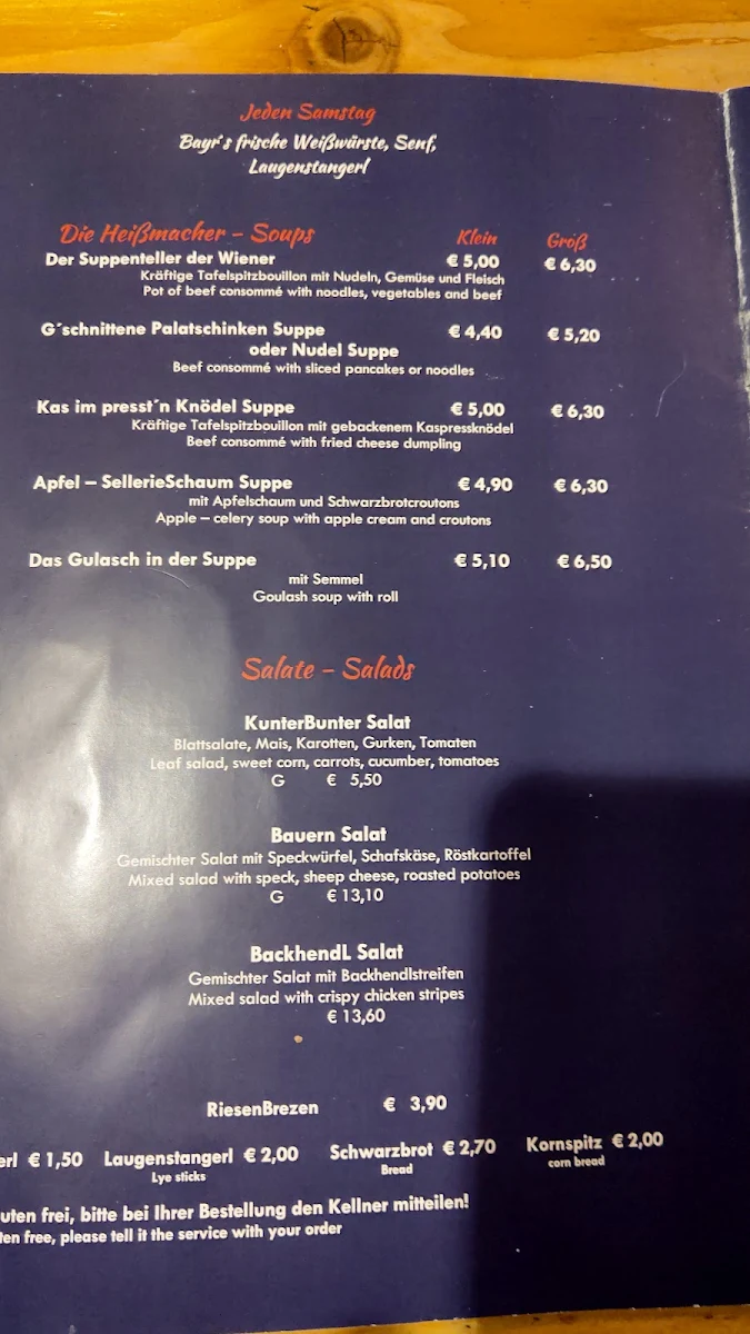 Speisekarte photo 6