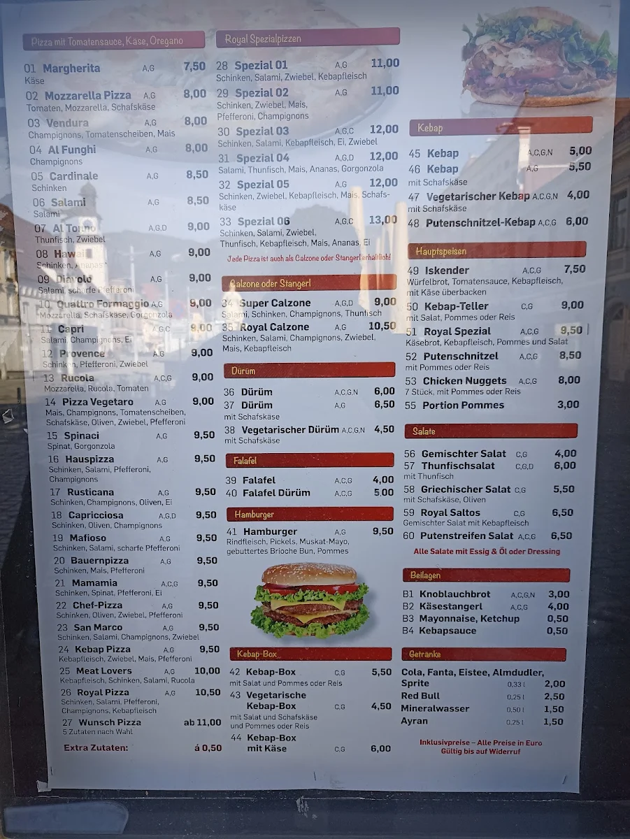 Speisekarte photo 1