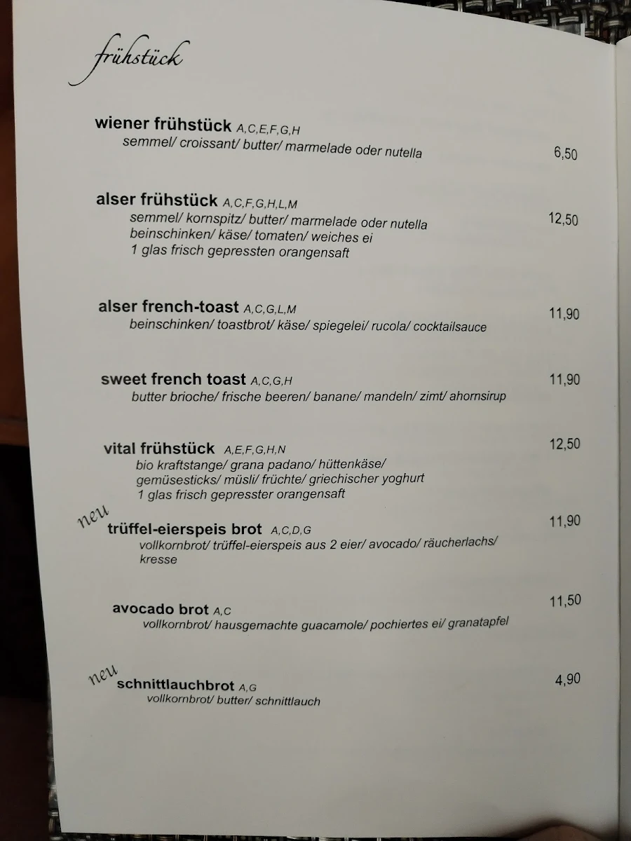 Speisekarte photo 3