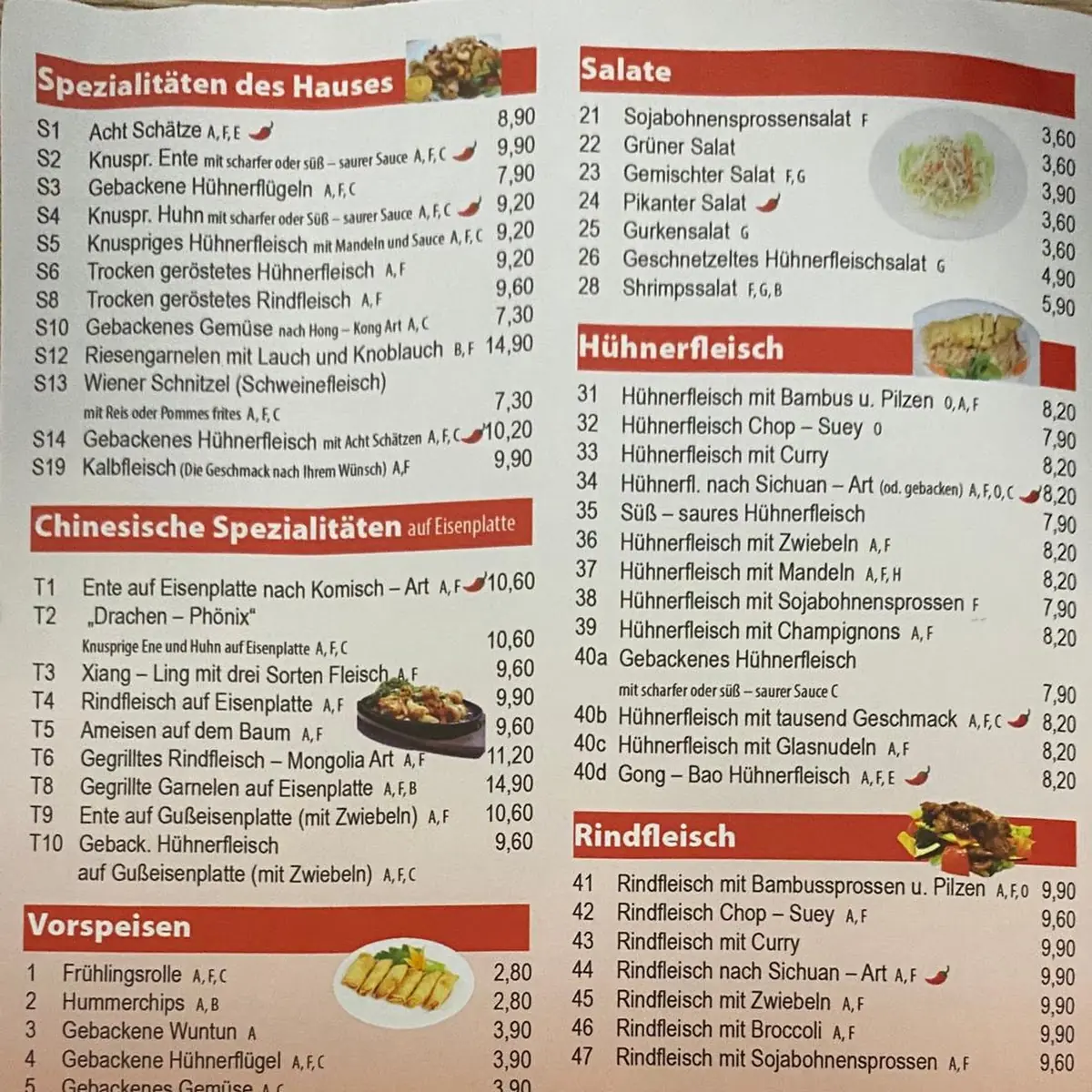 Speisekarte photo 5