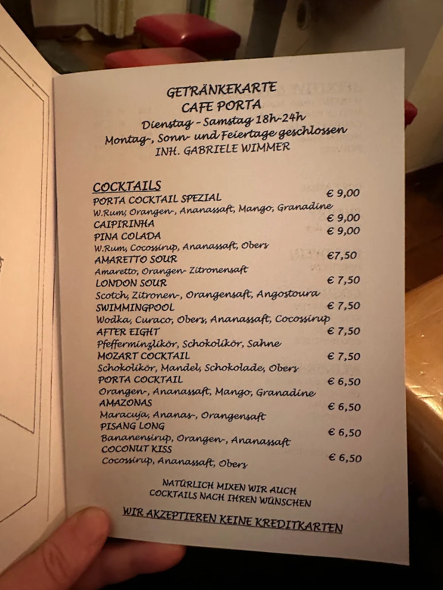 Speisekarte photo 2