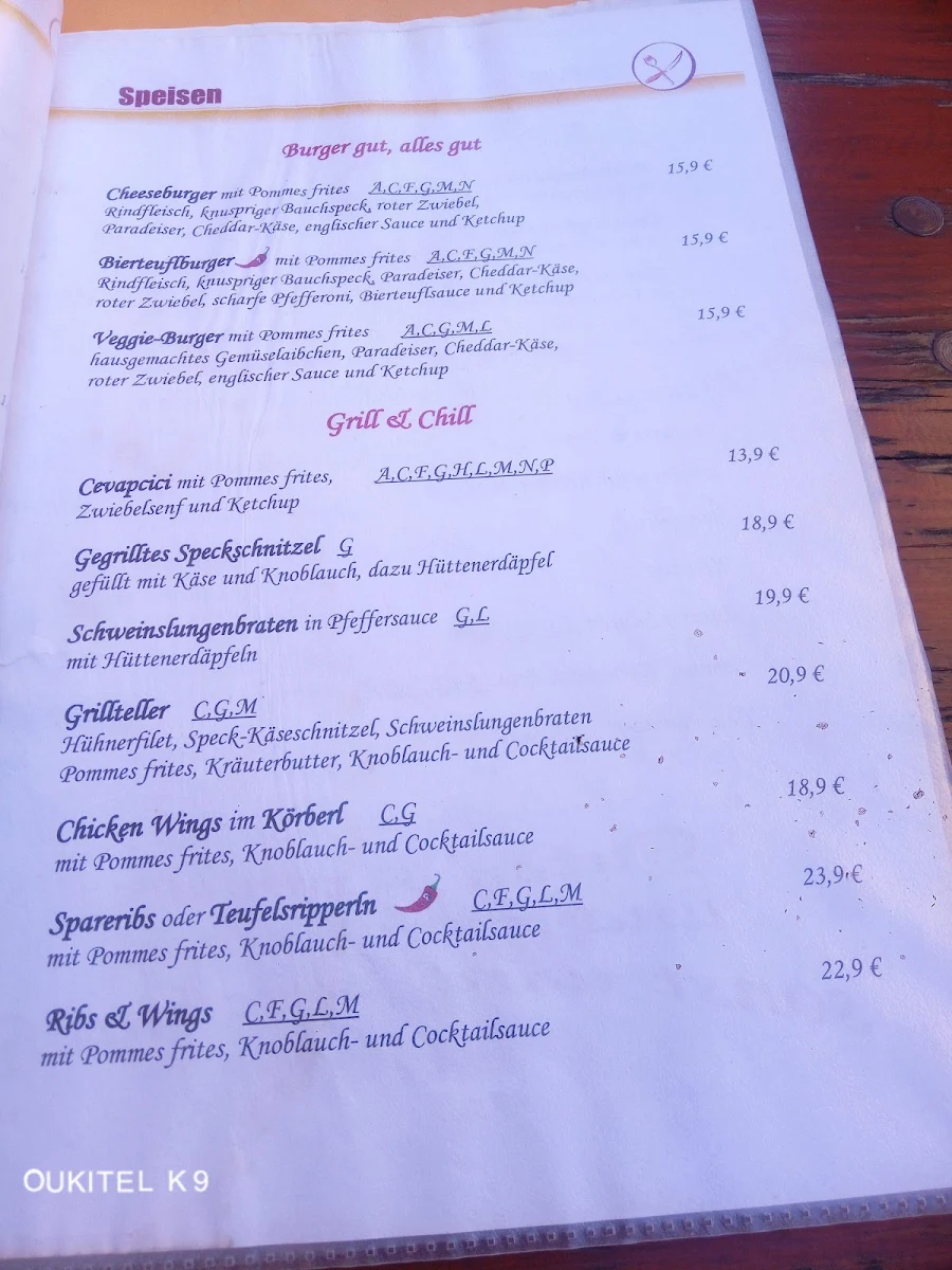 Speisekarte photo 7