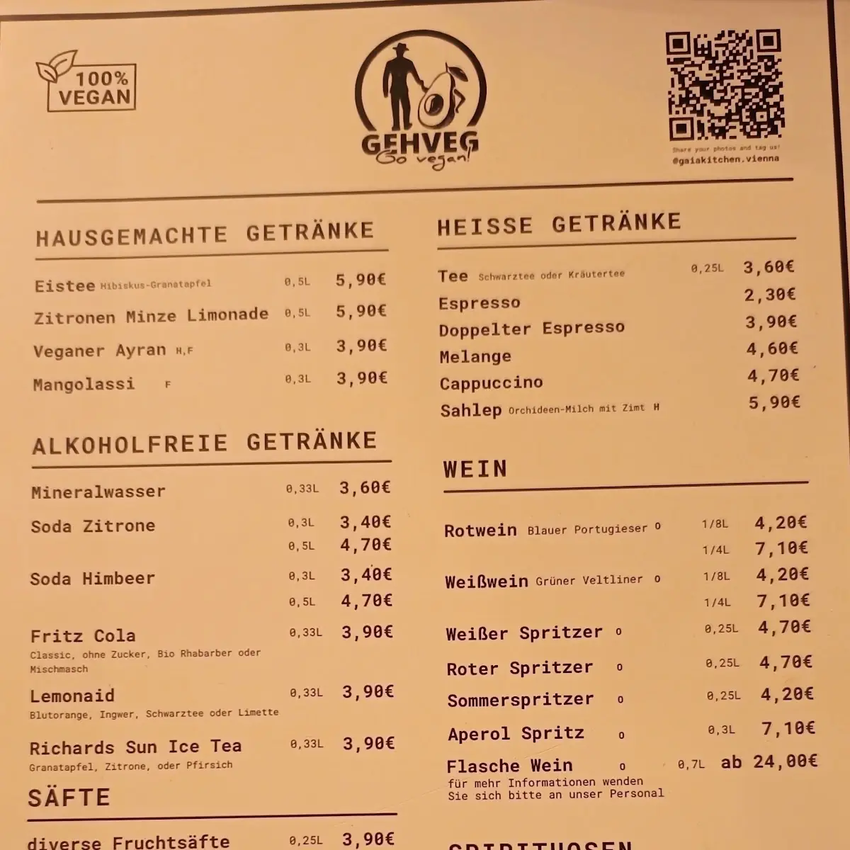 Speisekarte photo 2