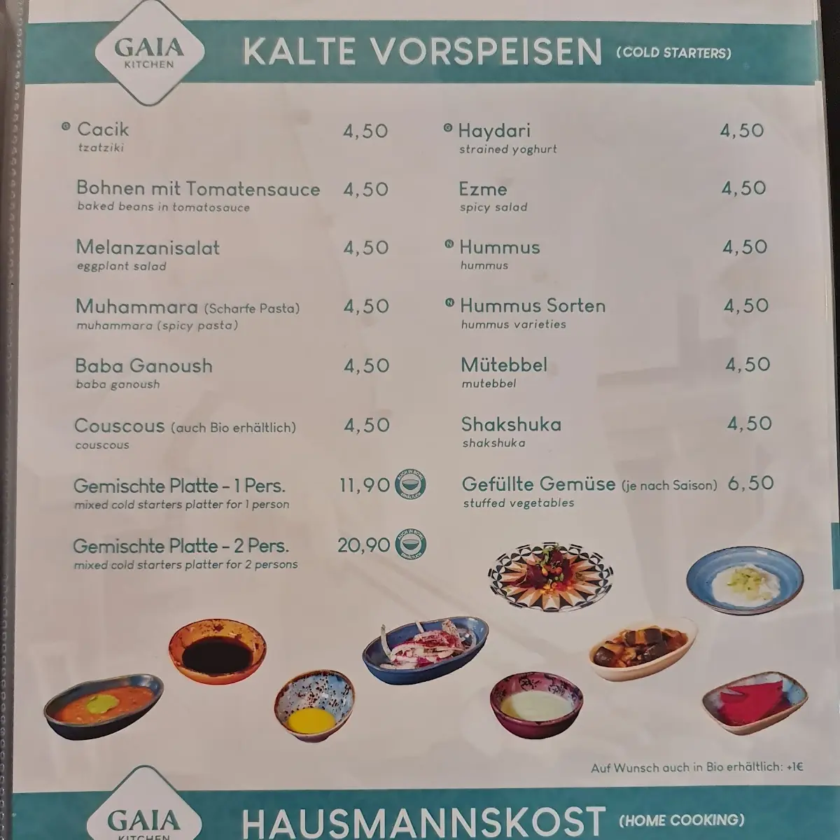 Speisekarte photo 5