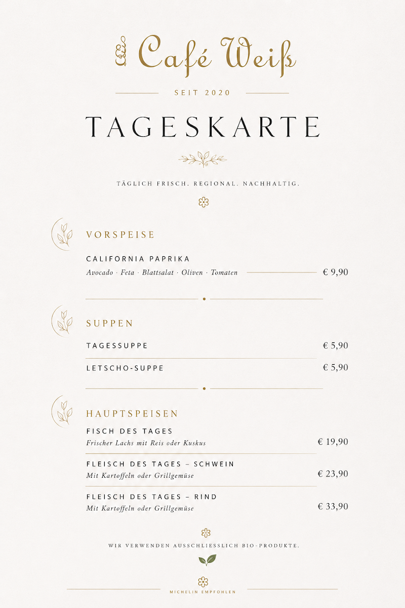 Speisekarte photo 2