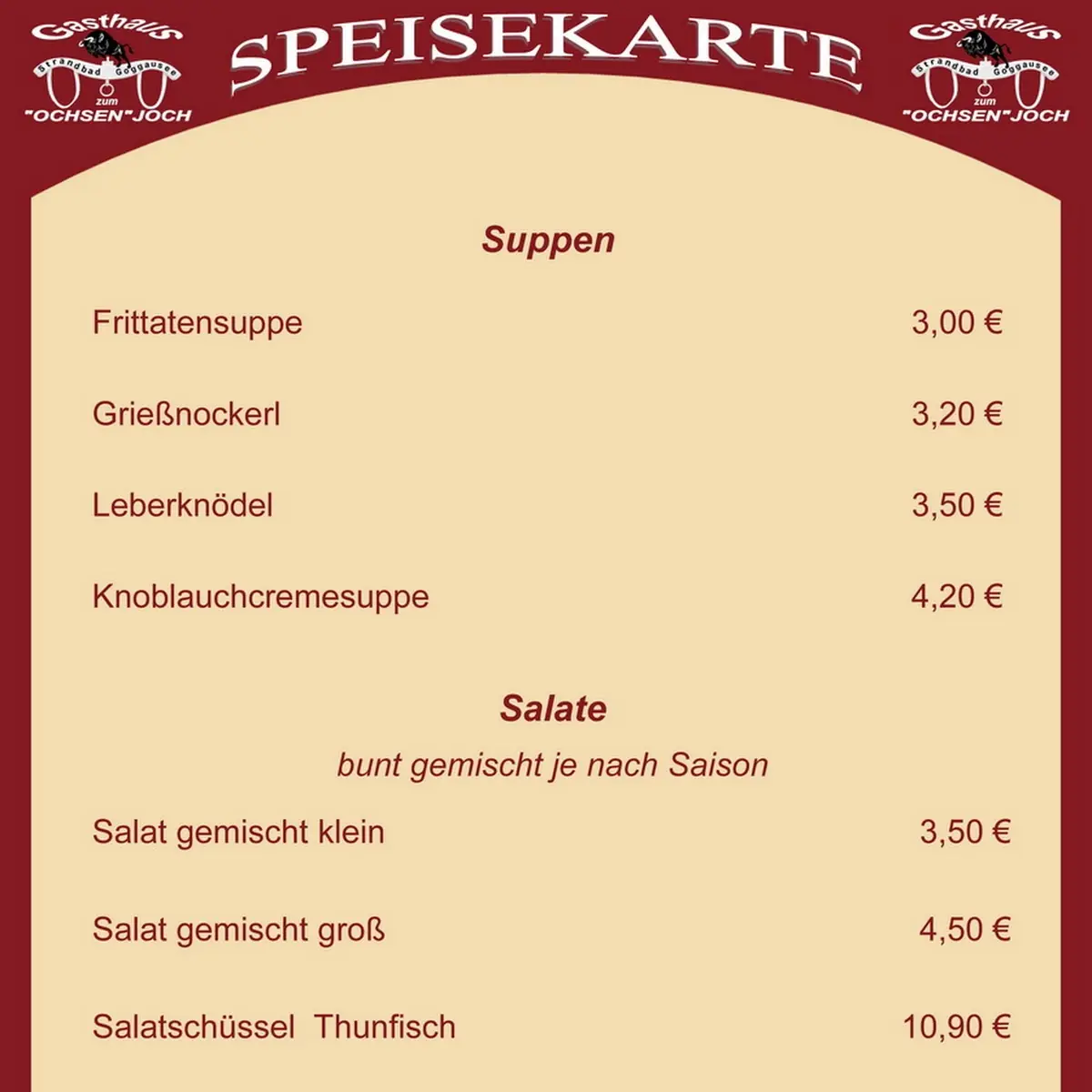 Speisekarte photo 7