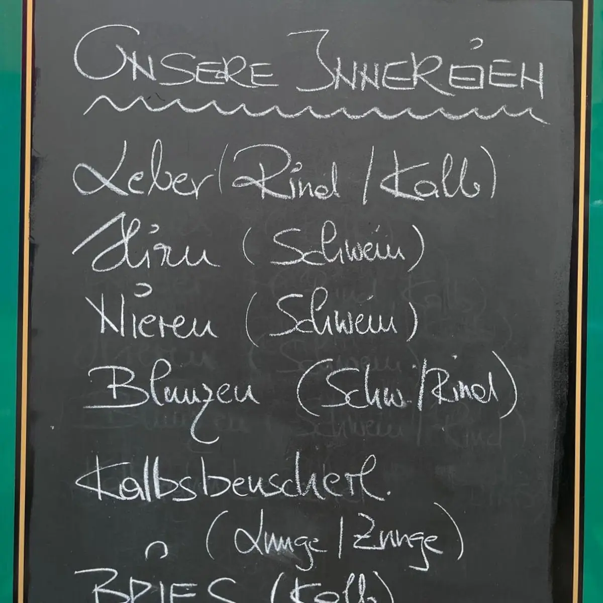 Speisekarte photo 1