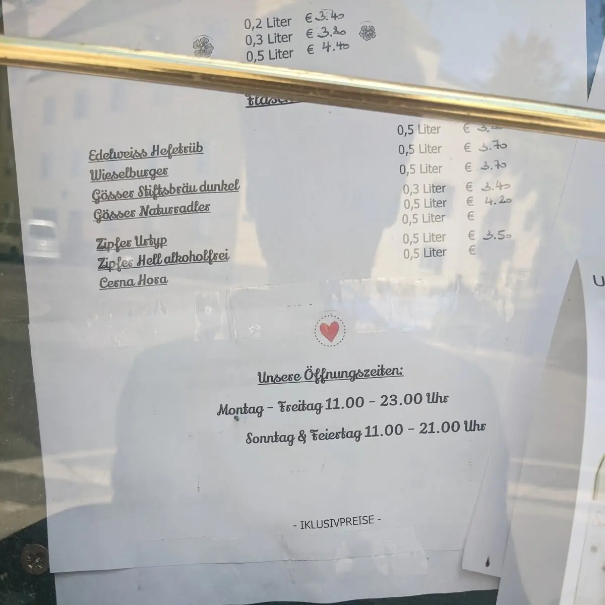 Speisekarte photo 3