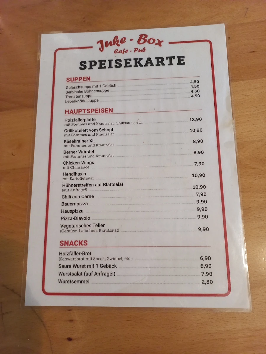 Speisekarte photo 1