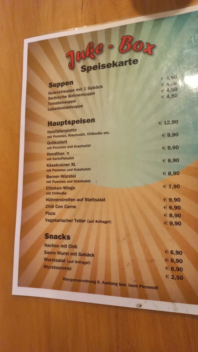 Speisekarte photo 2