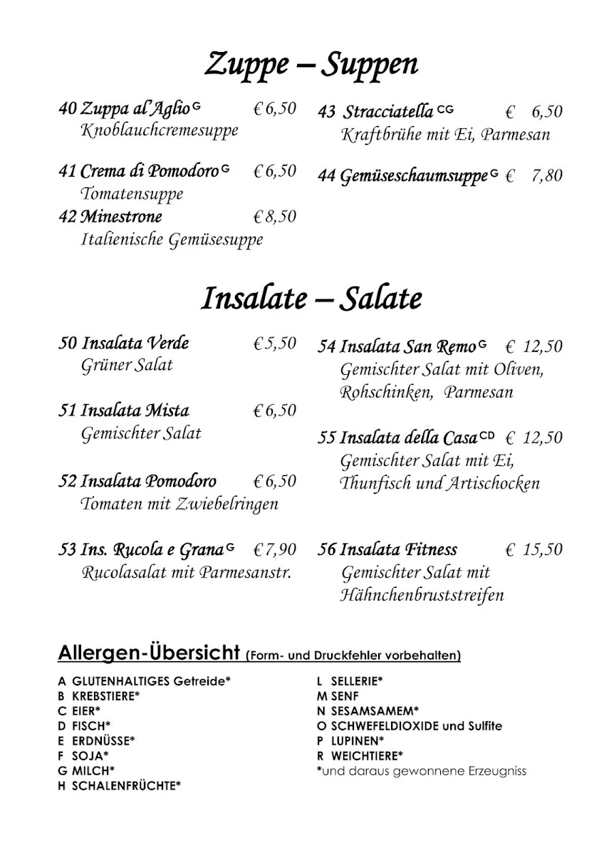 Speisekarte photo 3