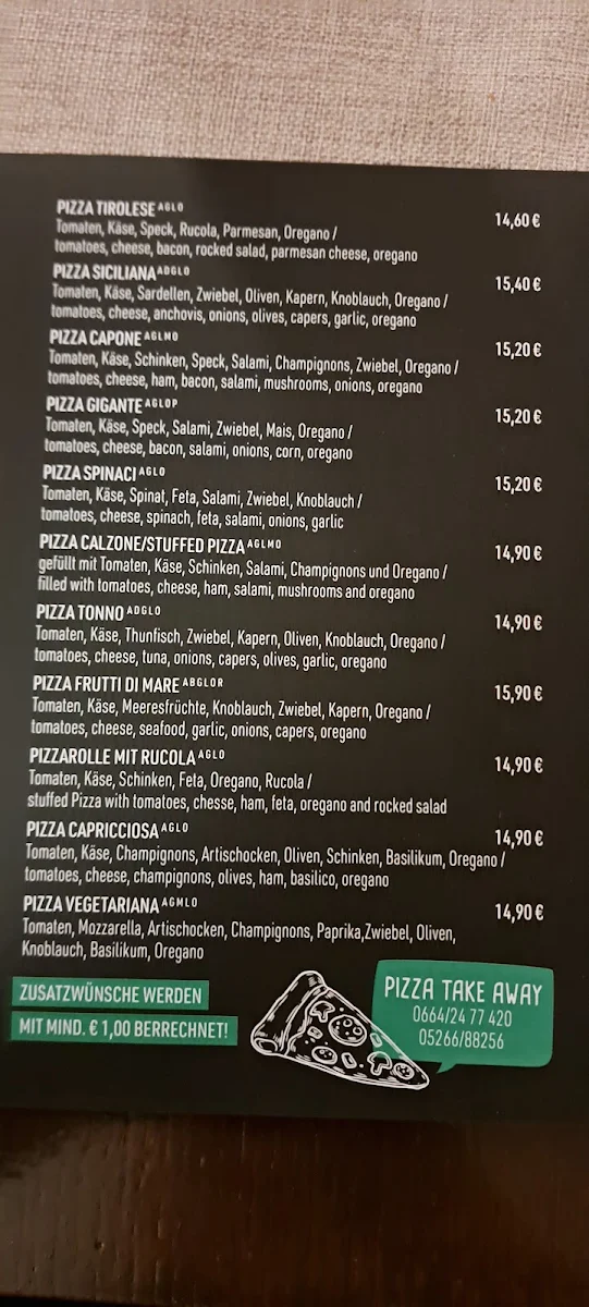 Speisekarte photo 4