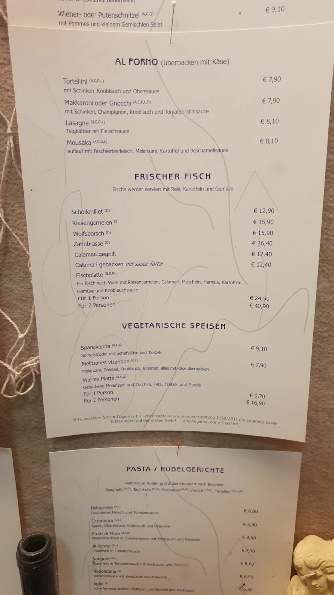 Speisekarte photo 2