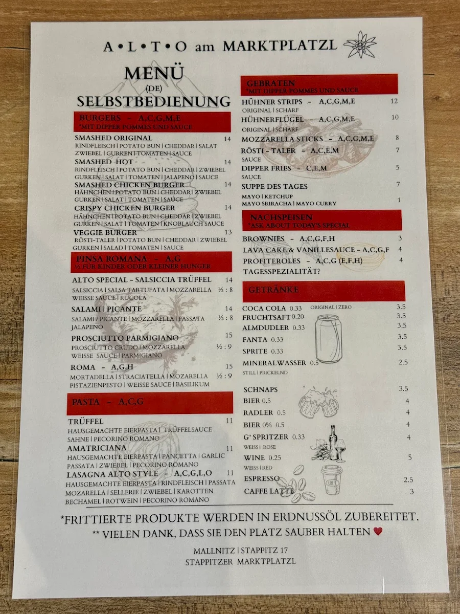 Speisekarte photo 1