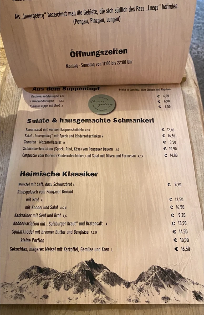 Speisekarte photo 3