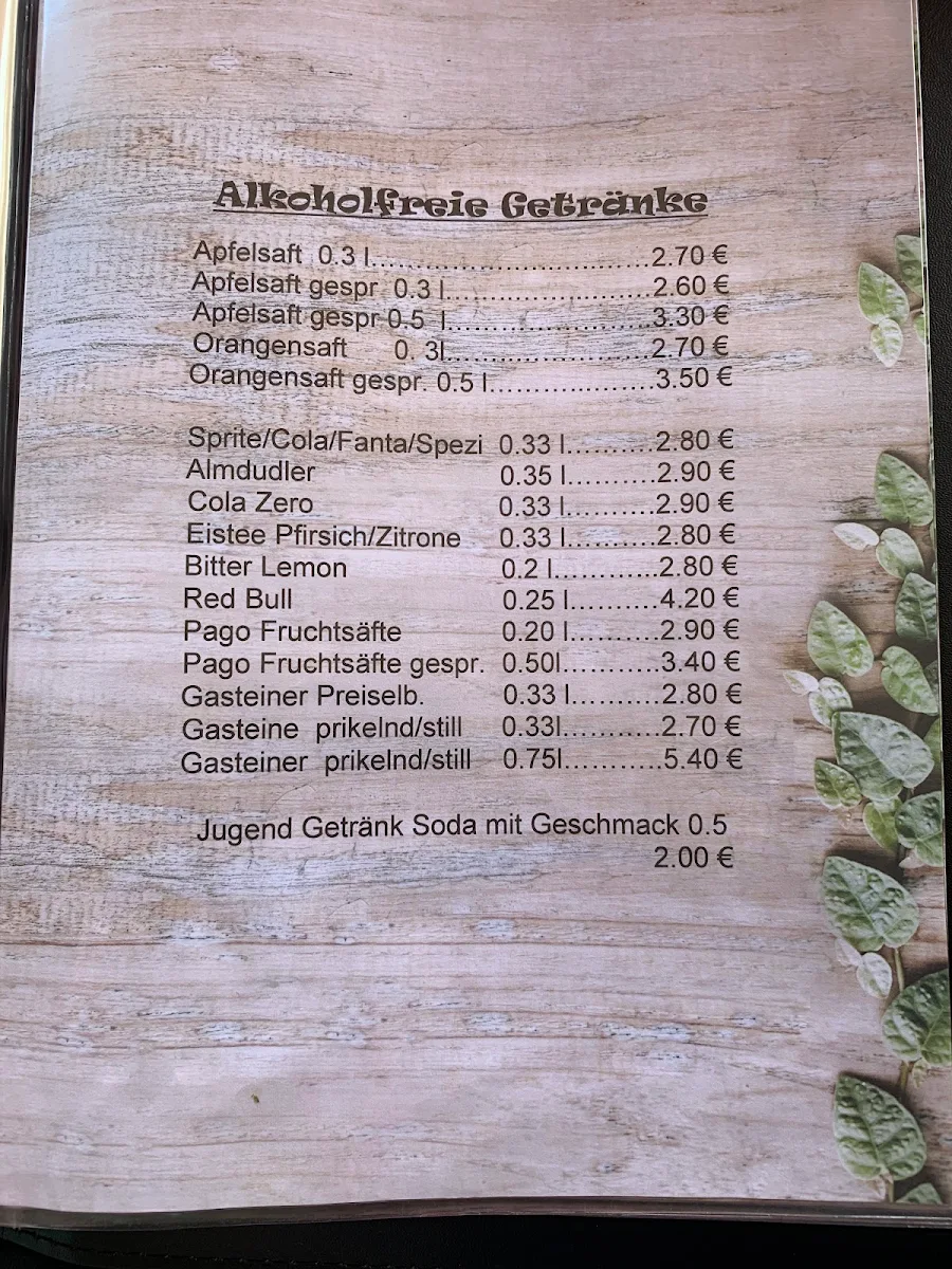 Speisekarte photo 1