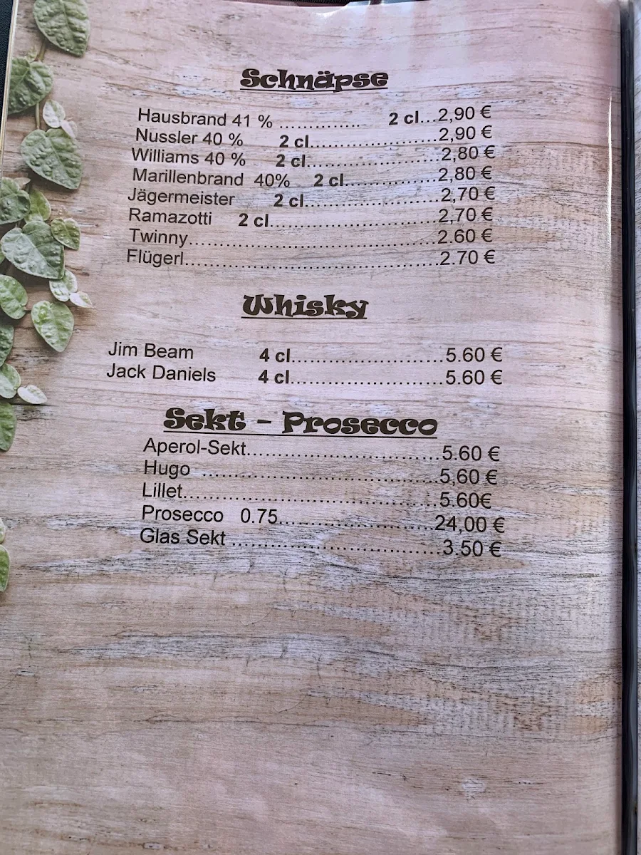 Speisekarte photo 2