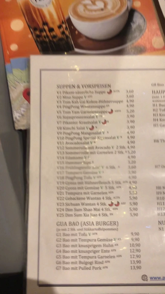 Speisekarte photo 2