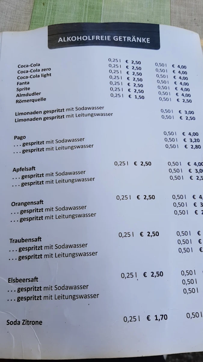Speisekarte photo 3