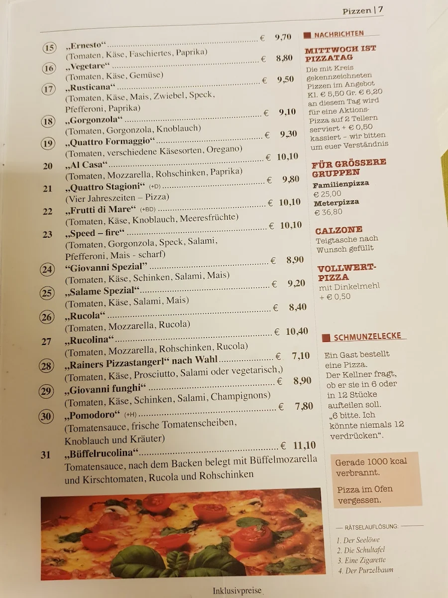 Speisekarte photo 7