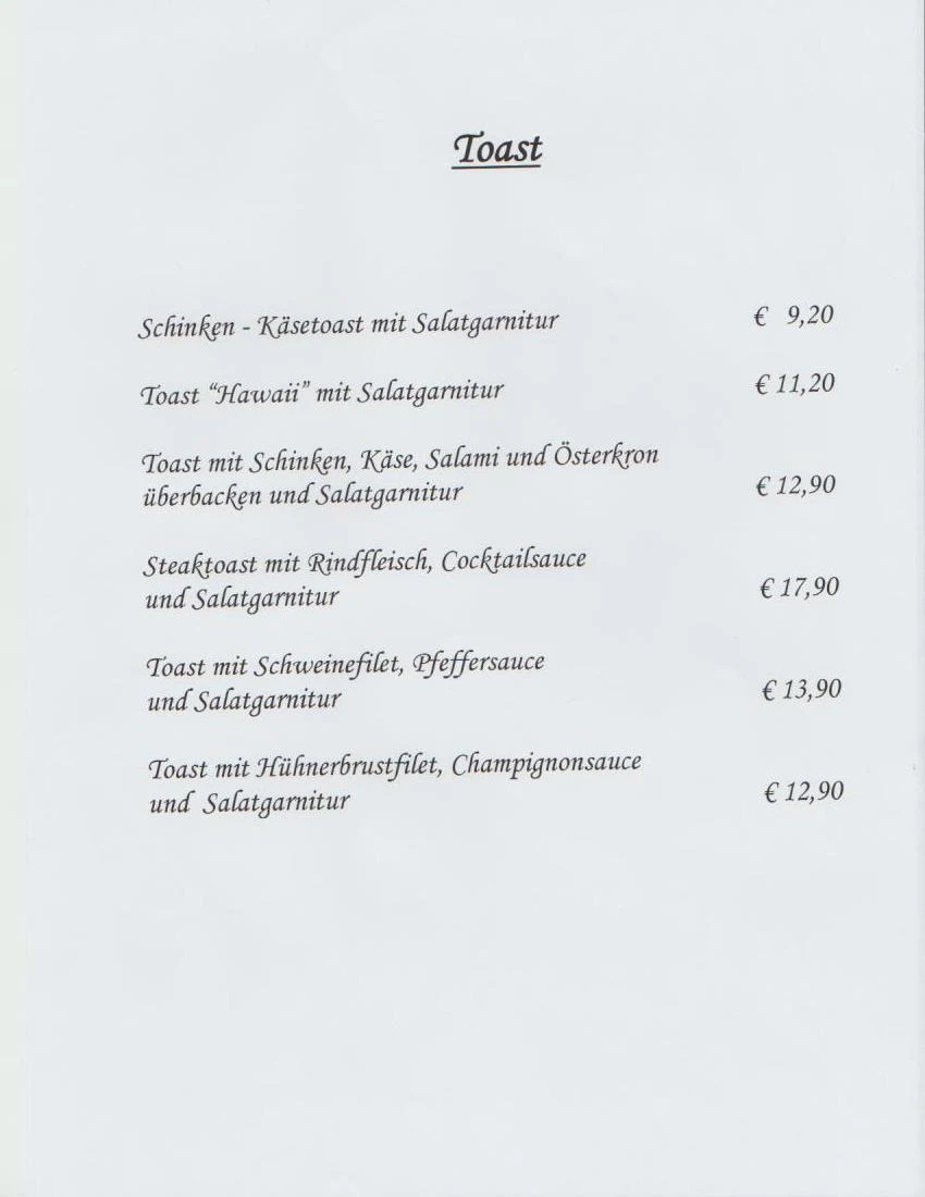 Speisekarte photo 10