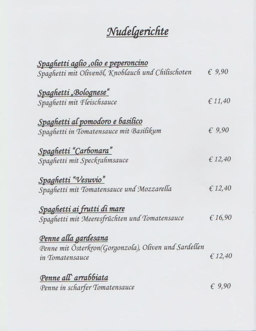 Speisekarte photo 6