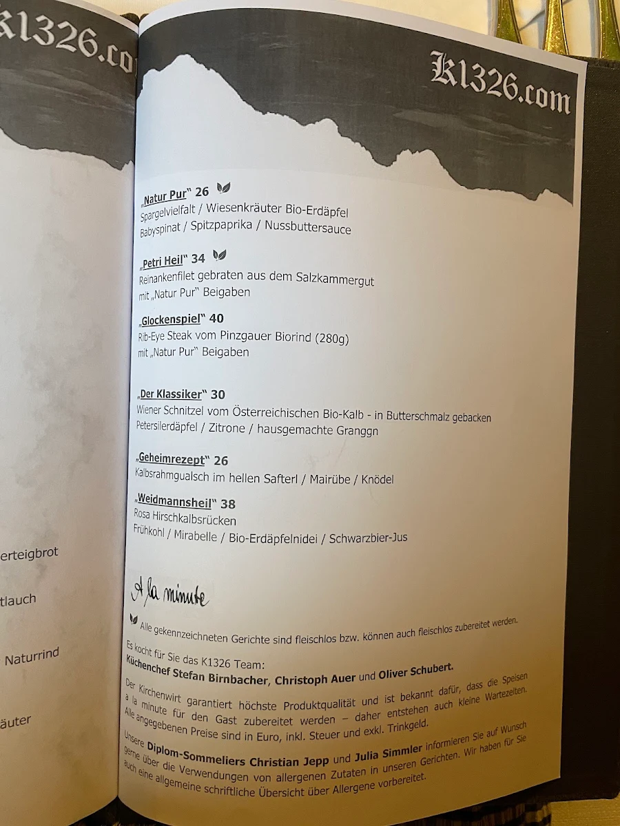 Speisekarte photo 4