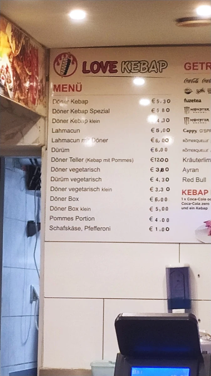 Speisekarte photo 2