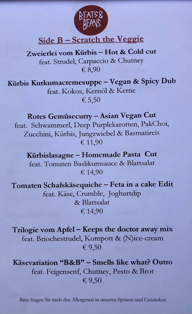 Speisekarte photo 3
