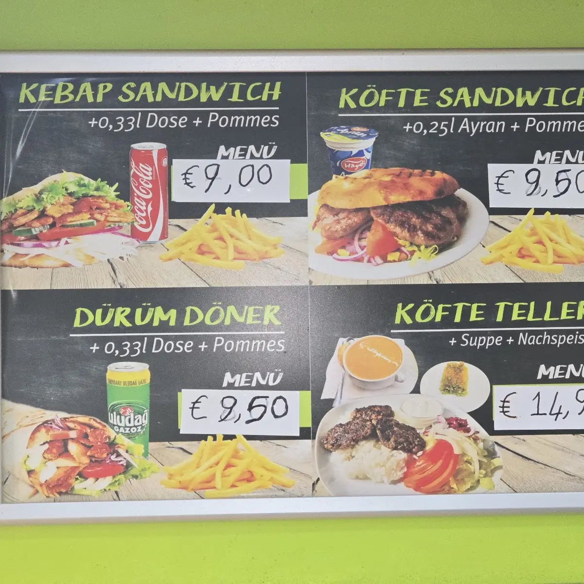 Speisekarte photo 3