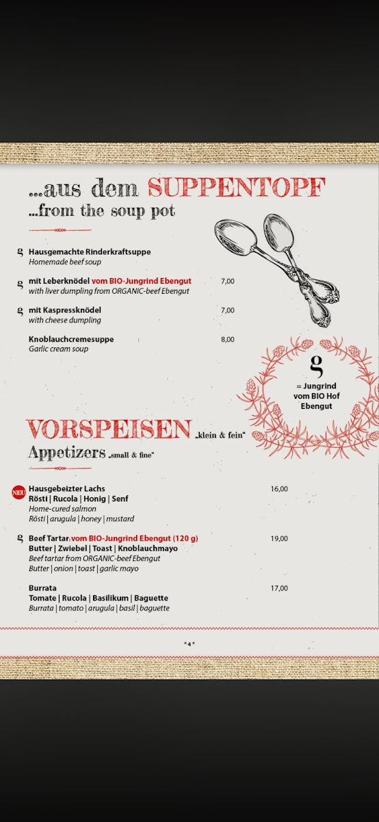 Speisekarte photo 4